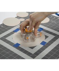 Fiskars Circle Cutter with 3 Replacement Blades - 1" to 8” Cut Length - Arts and Crafts Paper Cutter - Clear/Orange Paper Cutter & Refill Blades 31 71l37R6vuyL