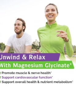 Innate Vitality Magnesium Glycinate 500mg, 70mg Elemental Magnesium per Cap, High Absorption, Non-GMO No Gluten, Nerve, Muscle, Bone, Heart Health, 120 Veggie Capsules 28 71l4EdmUbfL