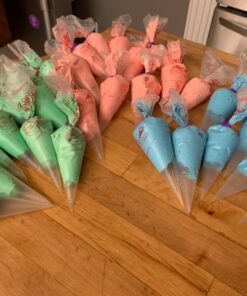 yueton Pack of 100 Disposable Cream Pastry Bag Cake Icing Piping Decorating Tool 28 71l4Rrtr2gL