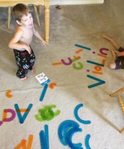 Learning Resources Letter Construction, Homeschool, School Activity Set, Play School, 60 Pieces, Ages 3+ 73 Pieces 49 71l4XRsM51L