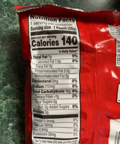 Cheez-It Cheese Crackers, Baked Snack Crackers, Lunch Snacks, Original (40 Packs) 1 Ounce (Pack of 40) 48 71l4h1v3eLL