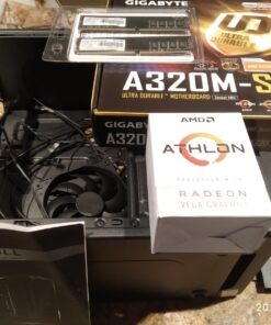 GIGABYTE GA-A320M-S2H (AMD Ryzen AM4/MicroATX/2xDDR4/HDMI/Realtek ALC887/3xPCIe/USB3.1 Gen 1/LAN/Motherboard) 28 71l4mK6iicL