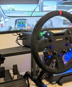 Next Level Racing F-GT Racing Simulator Cockpit. Formula and GT racing simulator cockpit compatible with Thrustmaster, Fanatec, Moza Racing on PC, Xbox and PS 45 71l5HVP6jcL