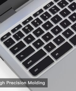 CaseBuy Keyboard Skin Cover for Acer Chromebook Spin 11 311 CP311 C733 R11 C738T 511 512/Chromebook 314 514 CB314 CB514 /Chromebook Spin 713 CP713 R13 CB5-312T/Acer Chromebook 14 15 inch, Black 12 71l6PHvcwVL