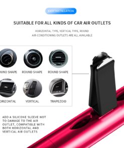 KMSCO Car Air Fresheners Scents Diffuser Vent Clips Perfume Essential Oil sticks Fro Women Men Automotive Fragrance Decoration Accessories (Red) Red 19 71l6raPK9L