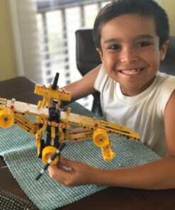 GILI STEM Building Toy for Boys 8-12 - Dump Truck or Airplane 2 in 1 Construction Engineering Kit (361pcs) Best Gift for Kids Age 6 7 8 9 10 11 12+ Years Old 18 71l7AjjQouL