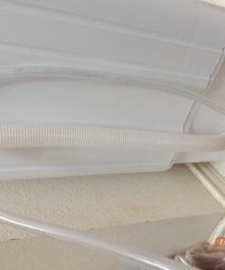 Giantex Portable Mini Compact Twin Tub Washing Machine 20lbs Washer Spain Spinner Portable Washing Machine, Blue+ White 53 71l7pnMJ5kL