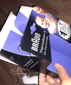 Braun Digital Ear Thermometer for Babies, Kids, Toddlers and Adults, ThermoScan 5 IRT6500, Display is Digital and Accurate, Thermometer for Precise Fever Tracking at Home 41 71l7yxeIxZL