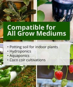 Humboldts Secret Set of A & B Liquid Hydroponics Fertilizer - World's Best Nutrient System – Hydroponic Nutrients for Outdoor, Indoor Plants – Supports Vegetative and Flowering Stages of Plants 32 Ounce 24 71l9WrIwjhL