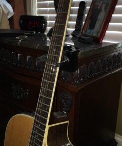 D'Addario Accessories Guitar Dock - Adjustable Clamp Guitar Neck Rest - Fits to Any Flat Surface with Edge - Rotates for Multiple Angles 29 71lB8TAdU4L