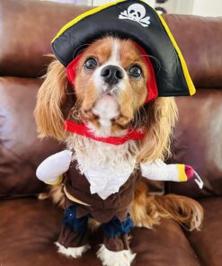NACOCO Pet Dog Costume Pirates of The Caribbean Style (Medium) Medium Brown 29 71lBKaOSjdL