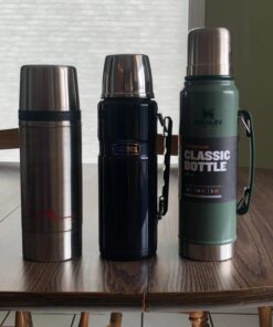 THERMOS Stainless King Vacuum-Insulated Beverage Bottle, 40 Ounce, Blue 39 71lBYGgiRbL