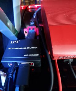 ViewHD 2 Port 1x2 Powered HDMI 1 in 2 Out Mini Splitter for 1080P & 3D | Model: VHD-1X2MN3D 41 71lBeCYnFkL 1