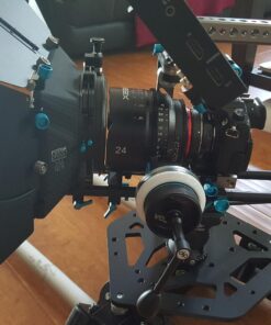 Fotga DP500III Follow Focus Puller w/A/B Stop,15mm Quick Release Rod Clamp for Canon Nikon Sony Blackmagic DSLR Cinema Camera Video Mirrorless Camera Cine Lens Film Movie Video Making No Backlash 54 71lDxcu1ufL