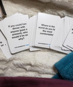OUR MOMENTS Families: 100 Conversation Starter Cards for Families and Kids - Relationship Building - Car Travel, Road Trip & Card Game for Healthy Loving Family - Questions for Family Activities 44 71lEoN7uZ9L