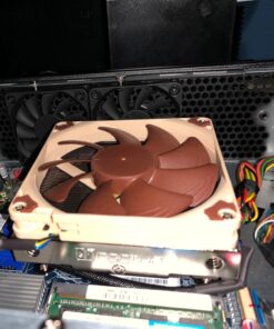 Noctua NH-L9i, Premium Low-Profile CPU Cooler for Intel LGA1200 & LGA115x (Brown) 36 71lG9X4fLJL