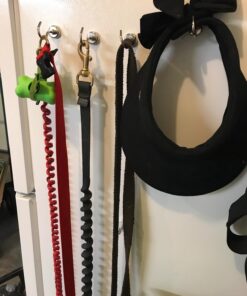 Strongman Tools Strong Magnetic Hooks Heavy Duty Magnet Hooks for Hanging - with Neodymium & Non Scratch Adhesive - Magnetic Hook for Cruise, Wall, Locker, Hanger and More - 6 Pack Set, 50 lbs 50lbs Hooks 51 71lGhg681sL 1