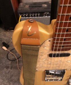 Fender Leather Strap Red/Black 35 71lHjJBRqmL