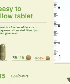 Hyperbiotics Pro Kids Probiotics | Vegan Daily Digestive Probiotic for Kids | Tiny Pearl Tablets | Easy to Swallow for Children | Gluten, Dairy & Sugar Free | Ages 3 & Up | Orange Flavor | 60 Count 28 71lHo0I8pyL