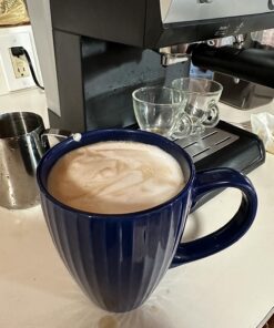 Hamilton Beach 15 Bar Espresso Machine, Cappuccino, Mocha, & Latte Maker, with Milk Frother, Make 2 Cups Simultaneously, Works with Pods or Ground Coffee, 50 oz. Water Reservoir, Black 18 71lIEUdnXL