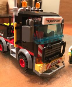 LEGO City Heavy Cargo Transport 60183 Toy Truck Building Kit with Trailer, Toy Helicopter and Construction Minifigures for Creative Play (310 Pieces) (Discontinued by Manufacturer) 33 71lIJ5dHLTL