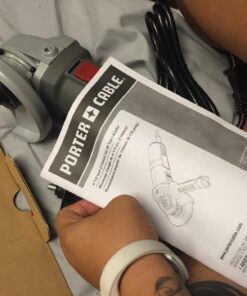 PORTER-CABLE Angle Grinder, 6.0-Amp, 4-1/2-Inch (PC60TAG) 65 71lIflyT mL