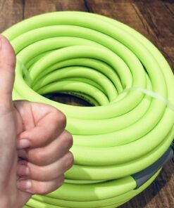 Flexzilla Garden Hose 5/8 in. x 100 ft., Heavy Duty, Lightweight, Drinking Water Safe, ZillaGreen - HFZG5100YW-E 5/8" x 100' (feet) 48 71lIi0w4kIL