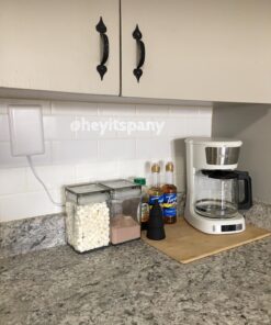 Sleek Socket - The Original & Patented Ultra-Thin Outlet Concealer with Cord Concealer Kit, 3 Outlet, 3-Foot Cord, Universal Size, UL Certified (Ideal for Kitchens, Small Spots & Behind Furniture) 3 ft Flagship 43 71lIpr2zCsL 1