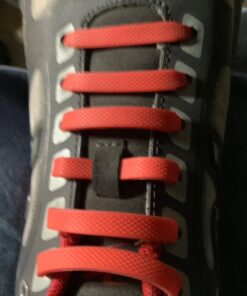 HOMAR No Tie Shoelaces for Kids and Adults Stretch Silicone Elastic No Tie Shoe Laces Adult Size Black 57 71lItXFOIL