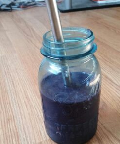 ALINK Reusable Boba Straws with Case and Cleaning Brush, 4-Pack Extra Wide Stainless Steel Metal Bubble Tea Straw for Smoothie, Shakes, Tapioca Pearl, 12 mm x 9 inch Silver 32 71lJ3XlwAgL