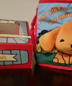 ToBe ReadyForLife Stimulating Baby Books 0-6 Months and 6-12 Months Infants | Crinkle Books for Babies Makes Great Toys Gift for 1 Year Old | Soft Cloth Animals Baby Books for Baby Gift Blue 49 71lJGjTxrCL