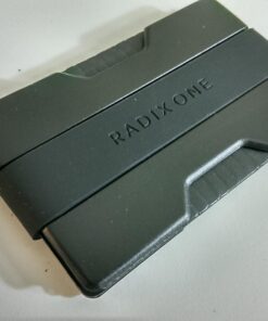Radix One Slim Wallet - Minimalist Ultralight Polycarbonate Money Clip Black/Black 57 71lJrxgc9nL
