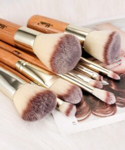 Matto Makeup Brushes 9-Piece Makeup Brush Set Foundation Brush with Travel Makeup Bag 27 71lK8EW2sDL