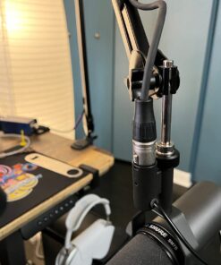 Samson MBA28 28” Broadcasting Microphone Boom Arm for Podcasting and Streaming,Black 28" 66 71lKwErsEBL