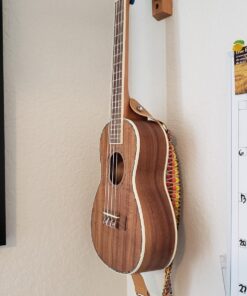 Ukulele Hanger Wooden Wall Mount Made in the USA or Mandolin Hanger - Cherry Hardwood - by String Swing CC01UK-C Single Unit 31 71lLMxyyatL