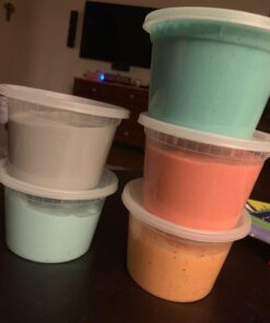 Glotoch 24 Pack 16 oz. (2 Cups) Plastic Food and Drink Storage Containers Set with Lids - Microwave, Freezer & Dishwasher Safe Eco-Friendly, BPA-Free, Reusable & Stackable 16 oz. - 24 Sets 40 71lM547blL 3