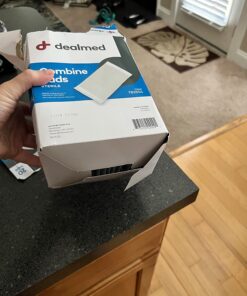 Dealmed Sterile Abdominal (ABD) Combine Pads, 5" x 9" Individually Wrapped, Disposable and Latex-Free Wound Dressing for First Aid Kit and Medical Facilities (Box of 20) 5” x 9” (Box of 20) 33 71lMMFkBvkL