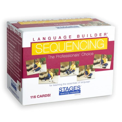 Stages Learning Materials Language Builder Picture Cards, Sequencing Cards (SLM005)