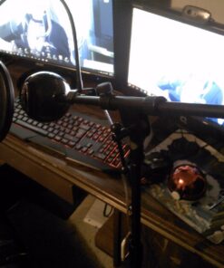 OnStage MS7701B Tripod Microphone Boom Stand black Tripod Stands 42 71lN9n2GV L