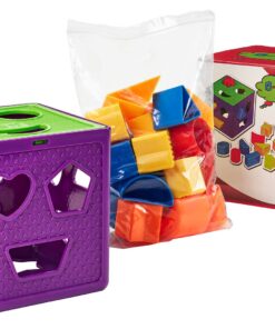 Alternative view of Original Shape Sorter | Babies & Toddlers | 18 Colorful Pieces | Boys & Girls | Ages 1-5 Years Old | Great Gift !!