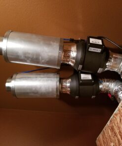 VIVOSUN R4 4 Inch 190 CFM Inline Duct Ventilation Fan with Variable Speed Controller for Grow Tent 31 71lP0ThvxrL