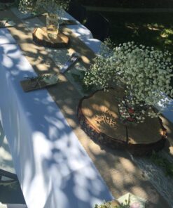 Gee Di Moda Rectangle Tablecloth - 60 x 102 Inch White Table Cloth for 6 Foot Rectangle Table - Heavy Duty Washable Fabric - for 6 Ft Buffet Table, Holiday Party, Dinner, Wedding & Baby Shower 60 x 102 inch Rectangle 31 71lQljZO 8L 3