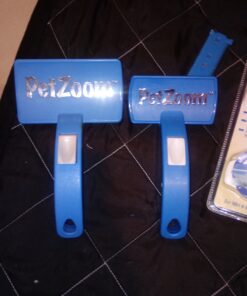 PetZoom Self Cleaning Grooming Brush with Bonus Pet Trimmer 28 71lQq8jf10L