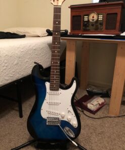 On-Stage XCG4 Black Tripod Guitar Stand, Single 43 71lR5s4fwzL