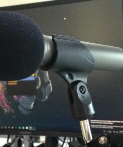 Samson Technologies Q2U USB/XLR Dynamic Microphone Recording and Podcasting Pack (Includes Mic Clip, Desktop Stand, Windscreen and Cables), silver Q2U Gray 26 71lRgcjhyOL