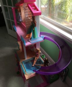 Barbie Dreamhouse Dollhouse with Pool, Slide and Elevator Standard Elevator 103 71lSZ55snxL