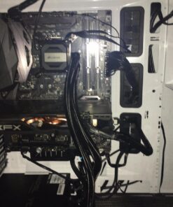 CORSAIR Hydro Series H110i AIO Liquid CPU Cooler, 280mm Radiator, Dual 140mm SP Series PWM Fans, Advanced RGB Lighting and Fan Software Control H110i RGB 26 71lTDQC1FL