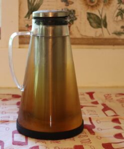 Airtight Cold Brew Iced Coffee Maker Pitcher (& Iced Tea Maker) with Spout – 1.5L/ 51oz Ovalware RJ3 Brewing Glass Carafe with Removable Stainless Steel Filter 1.5 Liter 43 71lTPImEUZL