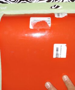 Alternative view of Red Glossy 12inch x 10ft Roll of Oracal 651 Permanent Adhesive-Backed Vinyl for Craft Cutters, Punches and Vinyl Sign Cutters 12" x 10'