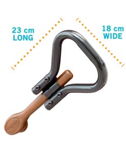 Alternative view of Stander Recliner Lever Extender, Oversized Grip Handle Adapter for Adults, Seniors, and Elderly, Extension Handle with Large Ergonomic Curve Grab Bar, Compatible with Wooden Recliner Handles - Black Standard